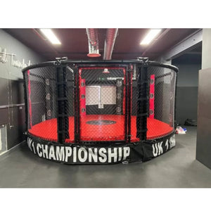 ProtecBoxing Low Platform Round MMA Cage - FightstorePro