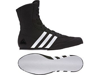 Adidas Box Hog 2 Boxing Boots - Black - FightstorePro