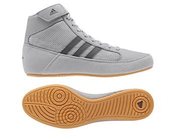 Adidas Havoc K Wrestling Boot Grey - FightstorePro