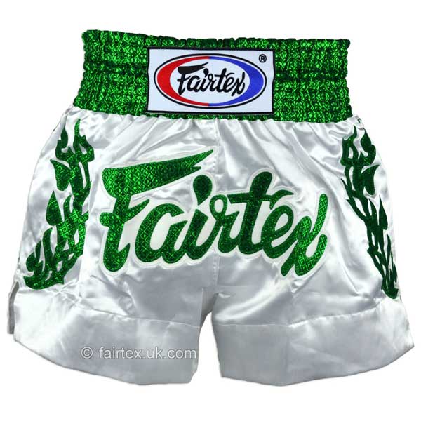 Fairtex BS0648 Heavens Grass Muay Thai Shorts - FightstorePro