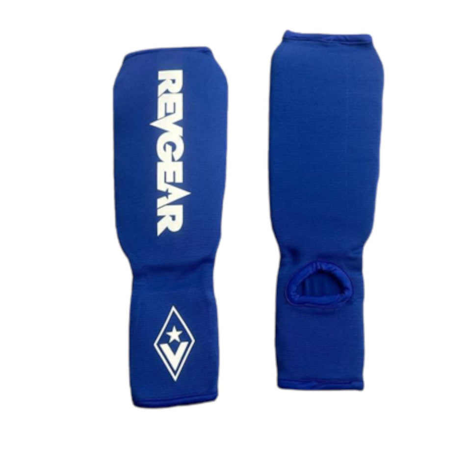 Revgear Amateur Muay Thai Shin Guards - Blue - FightstorePro