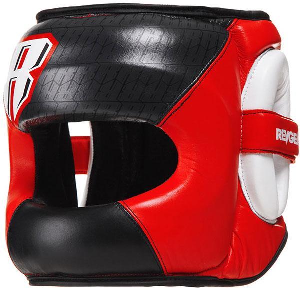 Revgear Guvnor Face Saver Head guard - Red - FightstorePro