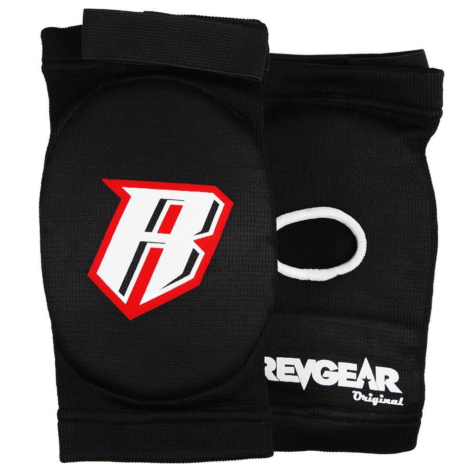 Revgear Signature Elbow Pads - Black - FightstorePro