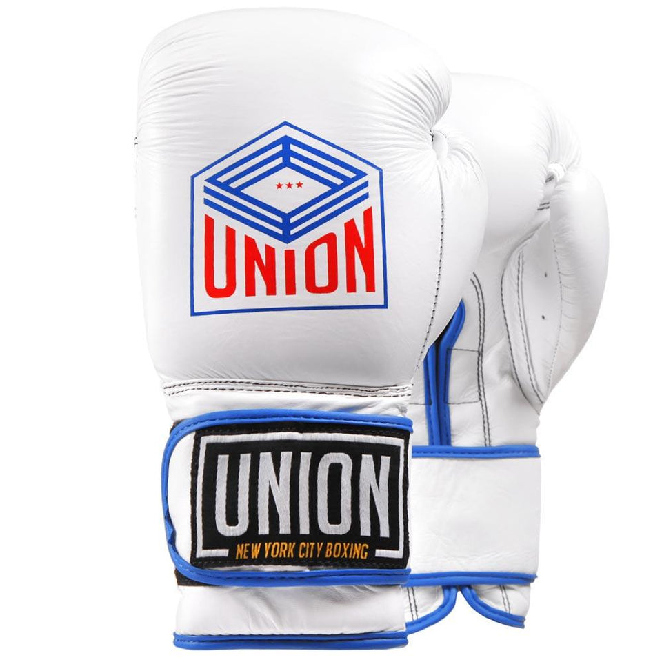 Union Boxing Gloves - White - FightstorePro